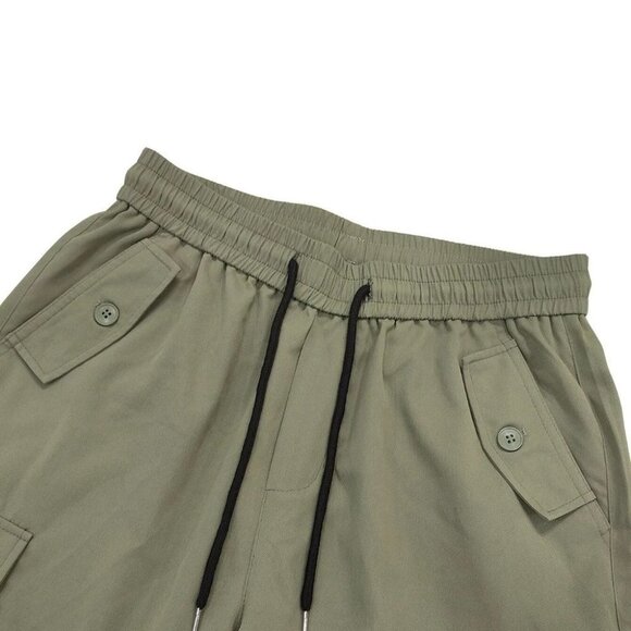 Army Green Mens Cargo Pants - Picture 4 of 4